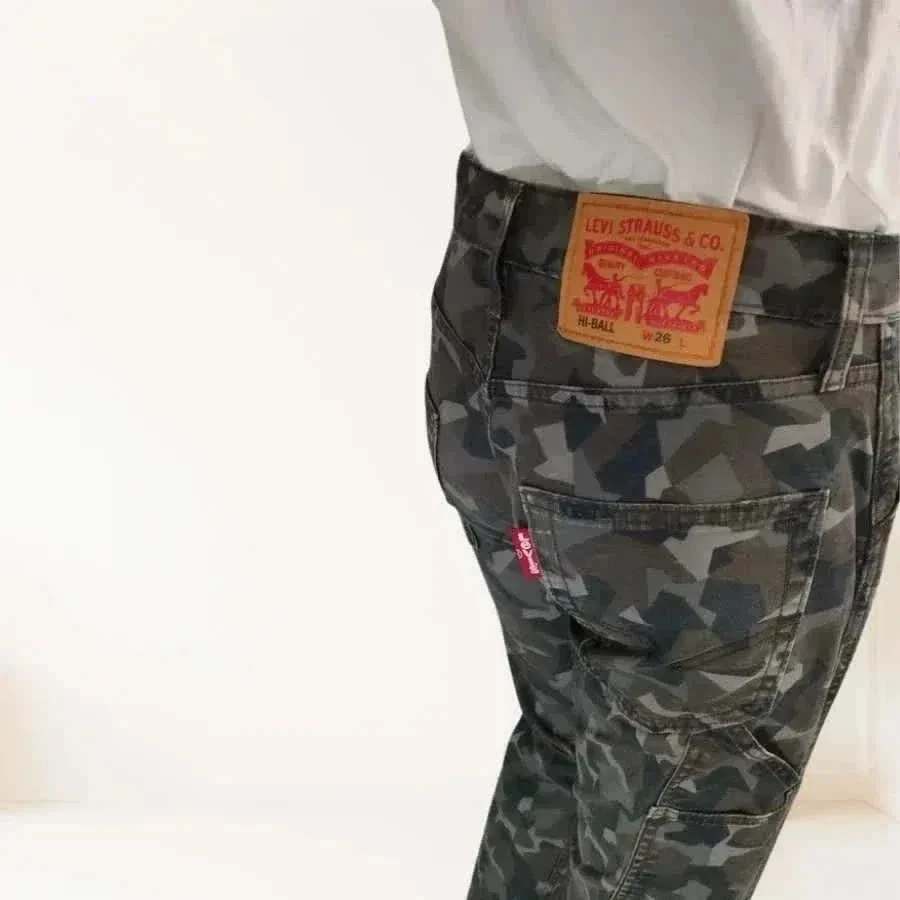 Levi's hi-ball tapered fit multi-pocket cargo jeans - high waist - stretchy - new – photo 8